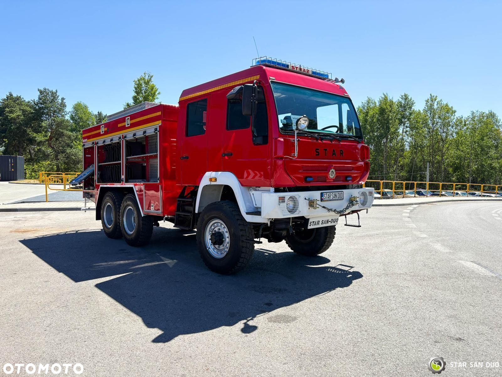 Star 266 MAN 6x6 Pożarniczy Wóz Strażacki - 4
