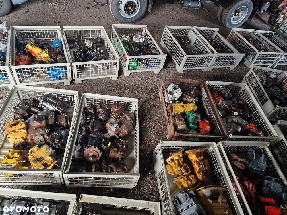 Pompa hydrauliczna silnik jazdy reduktor obrotu rozdzielacz hydrauliczny  różne typy do ciągników maszyn budowlanych i leśnych - 7