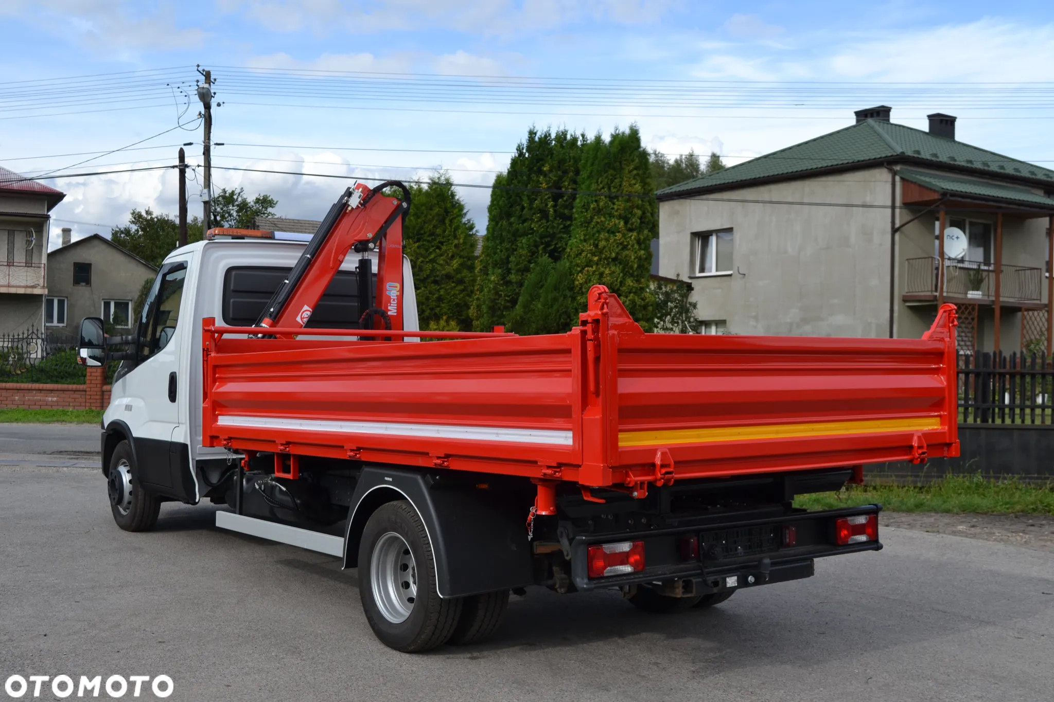 Iveco Daily 72-180 Nowy 3-stronny Wywrot Kiper Wywrotka HDS Żuraw HC 44S A3 Jak Fassi M40 - 15