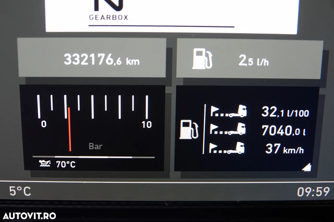 Renault T 520 / 13L / HIDRAULICĂ / CABĂ ÎNALTĂ / KILOMETRAGE MICĂ / DUPĂ CONTRACTUL DE SERVICE - 38