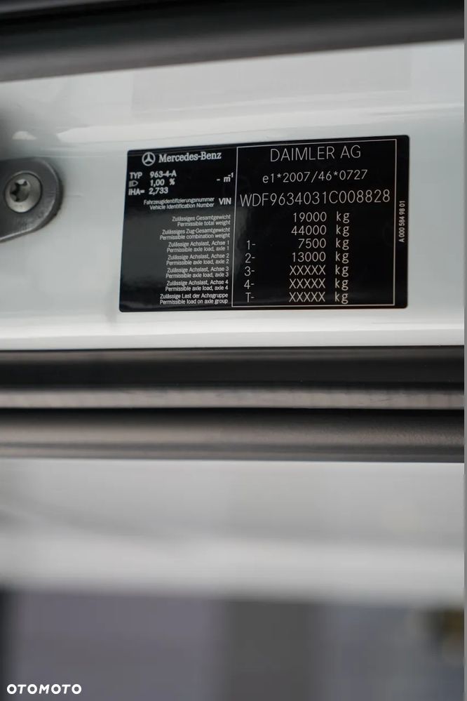 Mercedes-Benz ACTROS 1853 / HYDRAULIKA / RETARDER /  BIG SPACE / FLEETBOARD - 38