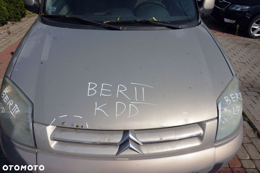 MASKA ZDERZAK BŁOTNIKI LAMPY BERLINGO I LIFT II M59 KDDC  CITROEN 2002-2008 SREBRNY PRZÓD KOMPLETNY - 1