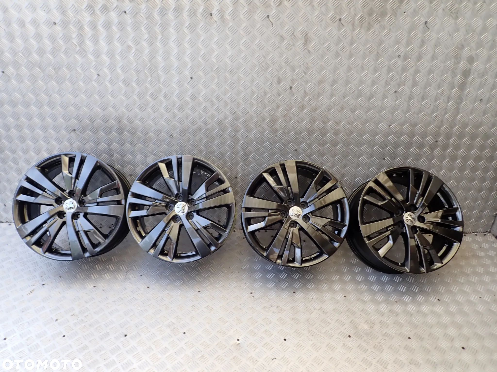 FELGI ALUMINIOWE PEUGEOT 3008 / 5008 7,5JX18  ET 49  5X108  9809687377  3000 ZŁ  (OVO) - 1