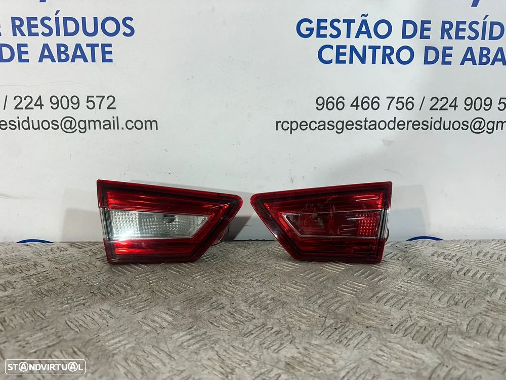 .Conjunto Farolins Mala Tras Traseiro Esquerdo Direito Original Renault Clio 4 MK4 265556573R 265507526R 2011 - 2020 - 2