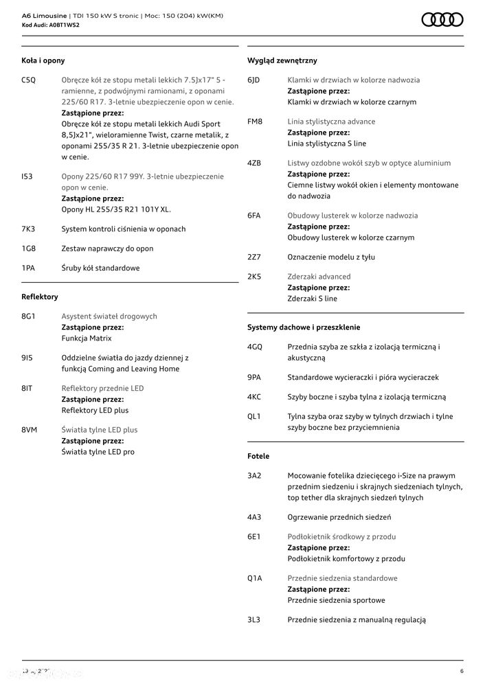 Audi A6 Limousine - 13