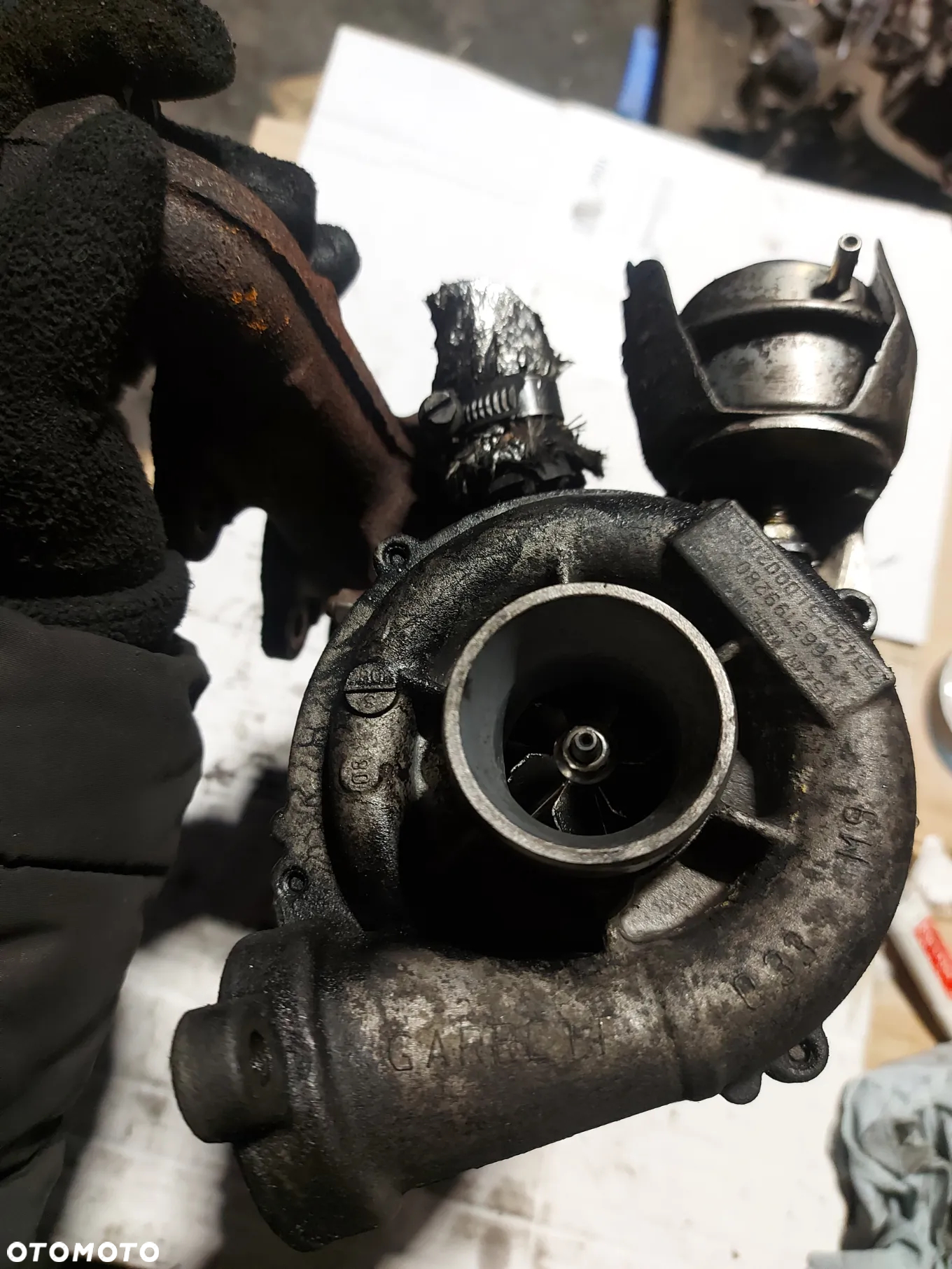 Turbosprężarka turbina Peugeot 1.6hdi 9663199280 - 5