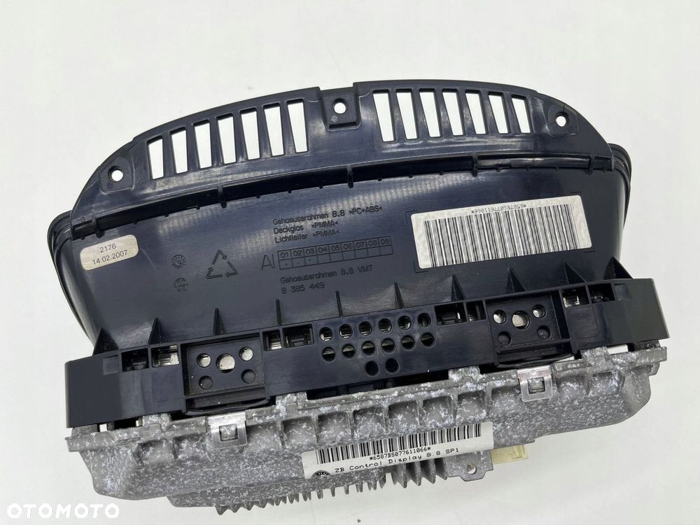 BMW 7 E65 E66 LIFT MONITOR EKRAN WYŚWIETLACZ 9157123 - 7