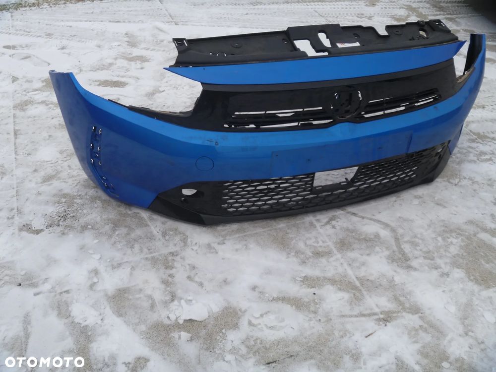 OPEL CORSA F LIFT ZDERZAK PRZEDNI ATRAPA KRATKA ORYGINAŁ ŁADNY - 3