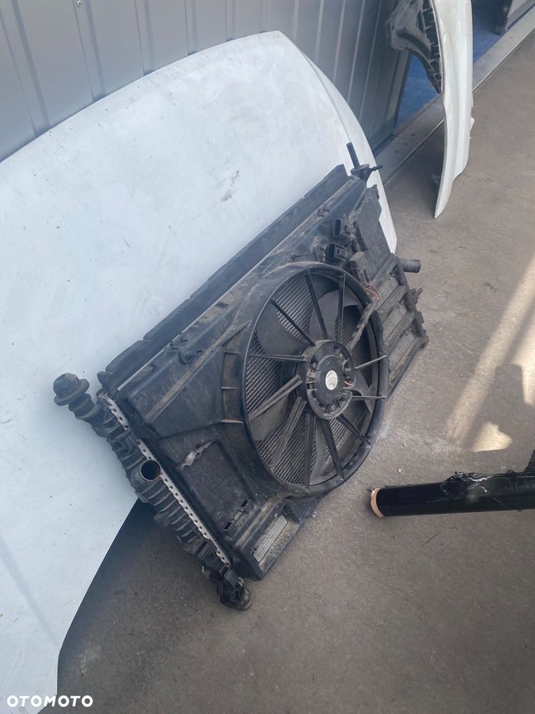 Ford Transit Custom Mk8 2016r MASKA BŁOTNIK przedni  lewy LAMPA przednia lewa REFLEKTOR grill atrapa ZDERZAK pas przedni chłodnice KOMPLETNY PRZÓD pokrywa silnika komplet chłodnic wentylator - 8