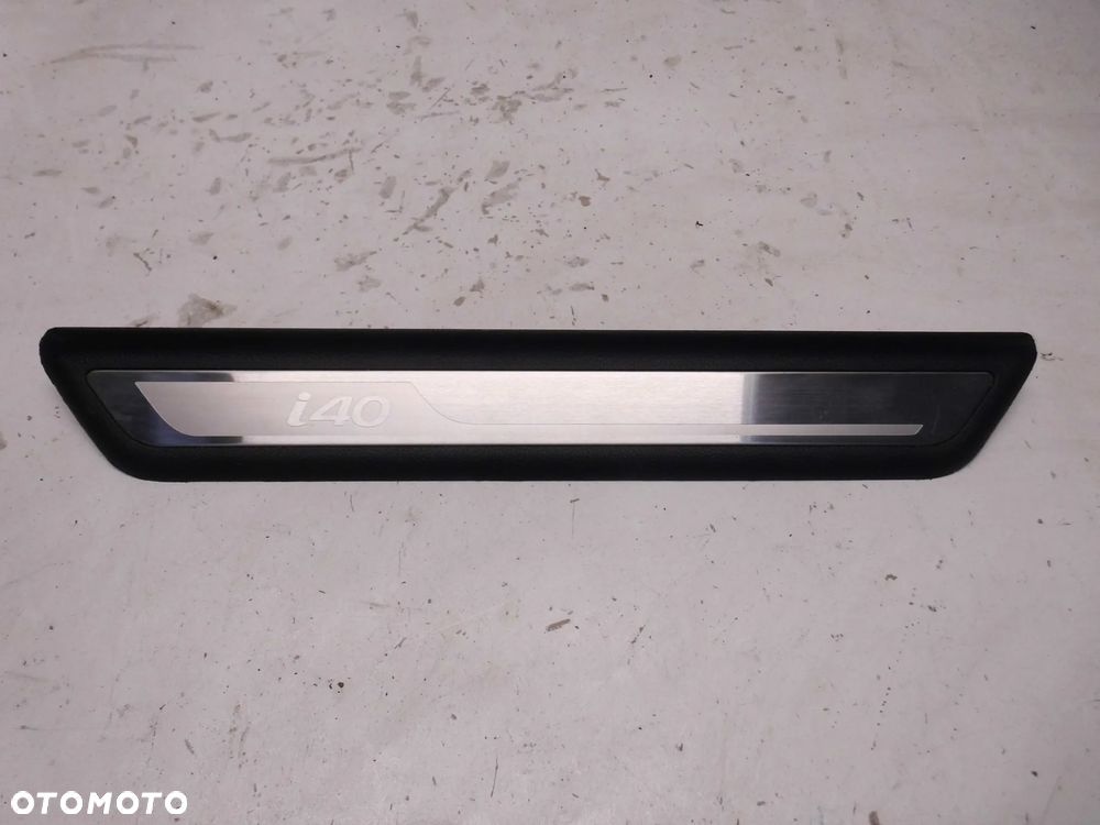 OSŁONY LISTWY OZDOBNE PROGU HYUNDAI I40 LIFT KOMPLET CHROM ORYGINAŁ - 4