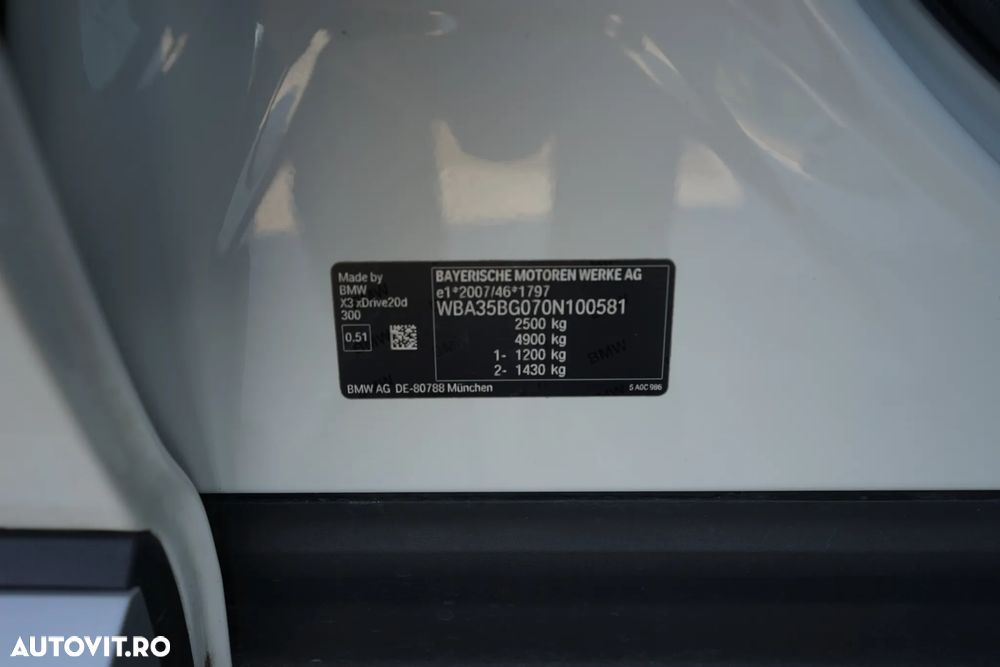 BMW X3 xDrive20d AT MHEV - 10