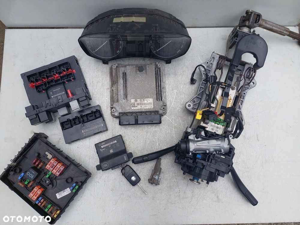 Sterownik Silnika Komputer Zestaw Startowy Octavia II 2 MK2 1,9 TDI