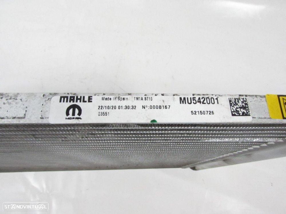 Radiador de ar condicionado Seminovo/ Original FIAT Elektro 3+1 (FA1)/FIAT Elekt... - 5