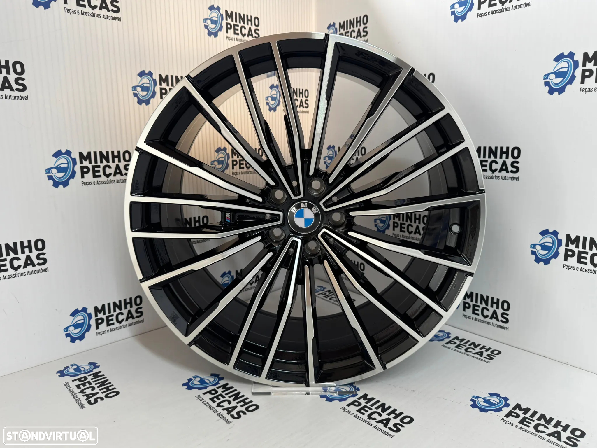 Jantes BMW 729M em 20 Preto Polido - 8
