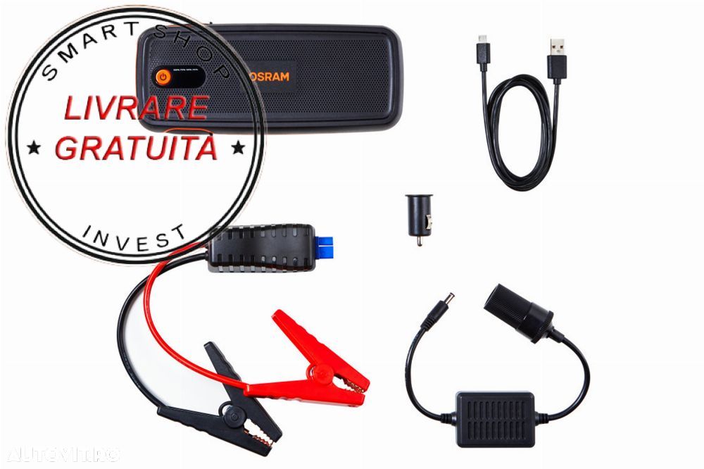 OSRAM Starter Baterie Auto BATTERYstart400 12V OBSL400- livrare gratuita - 5