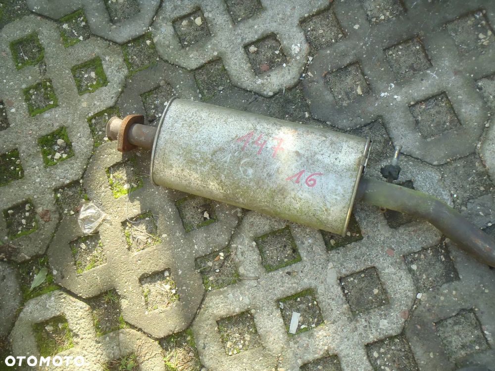 wydech tłumik rura siatka plecionka alfa romeo 147 156 oryginał posiadam wszystkie części - 15