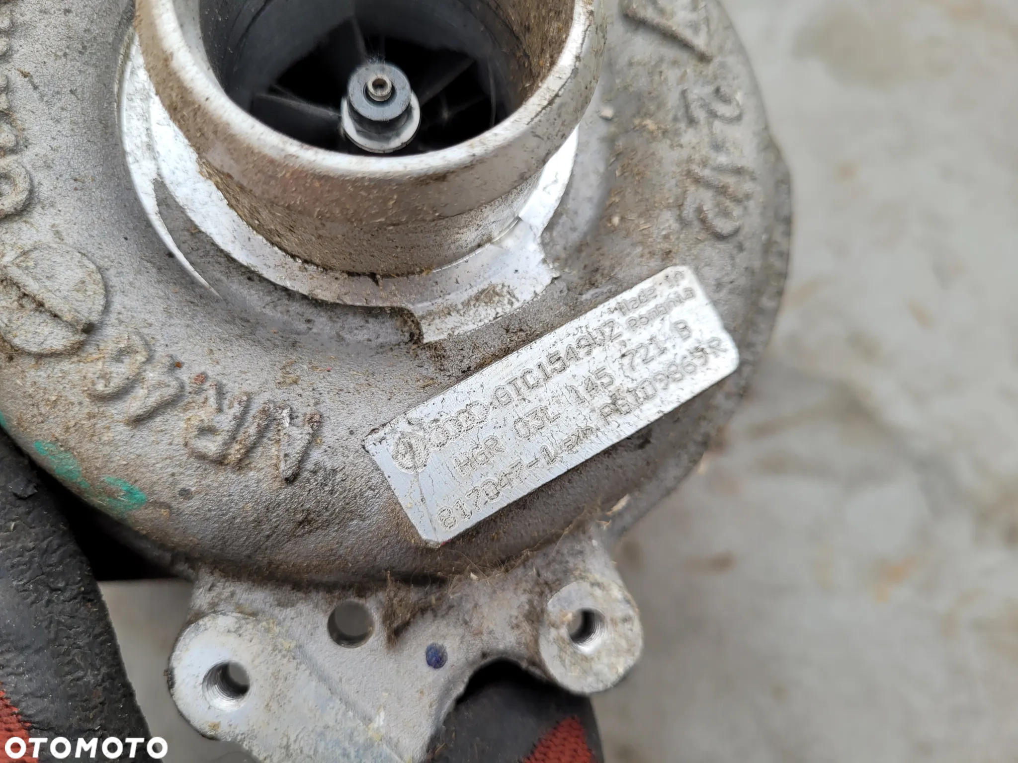 Turbo turbosprężarka AUDI A4 B8 A5 A6 C7 2,0 TDI 03L145721B - 3