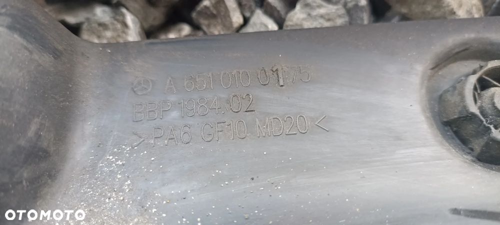 MERCEDES W204 W212 2.2 CDI OSŁONA OBUDOWA PASKA KLINOWEGO - 2