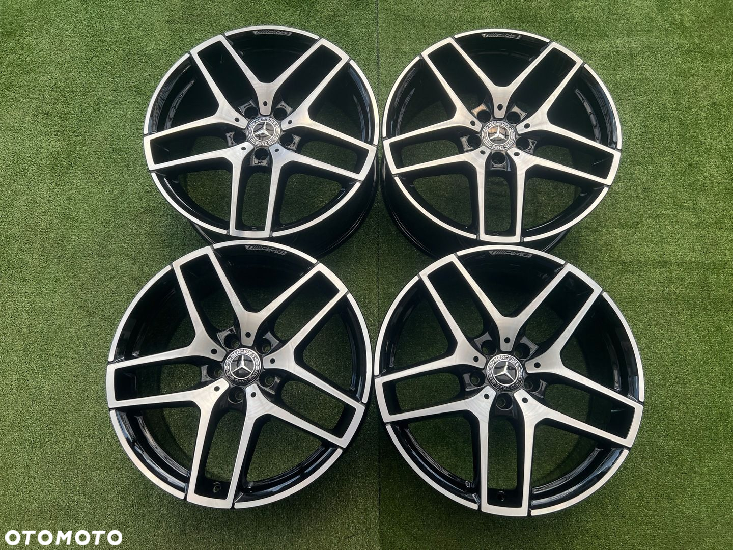 KOMPLET FELG FELGI ALU MERCEDES 253 GLC VITO V KLASA 19 AMG ORYGINALNE - 3