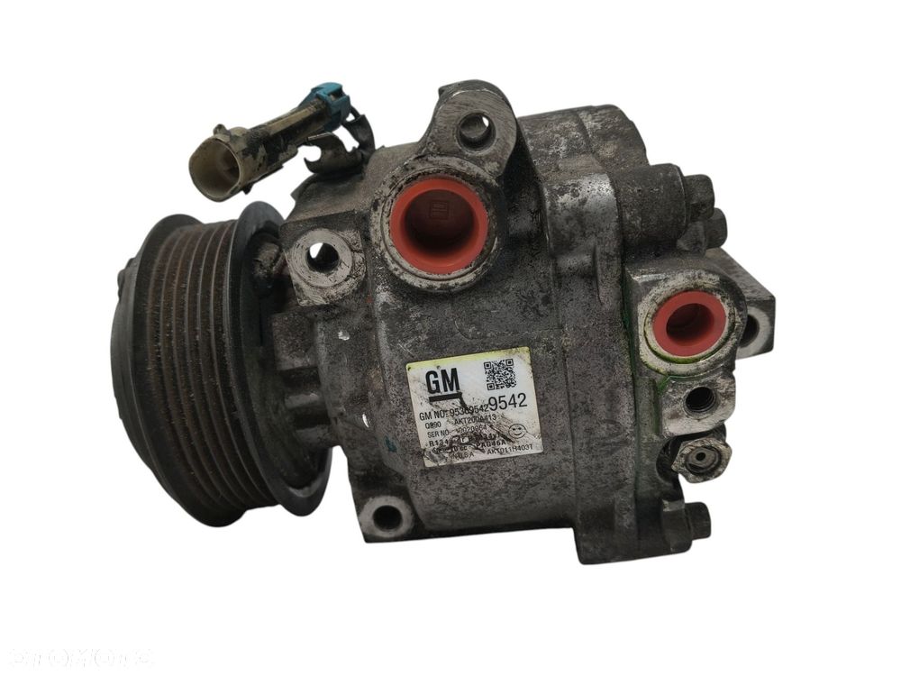 SPRĘŻARKA KLIMATYZACJI Opel Astra J Meriva B 1.4T 95369542 AKT200A413 - 6