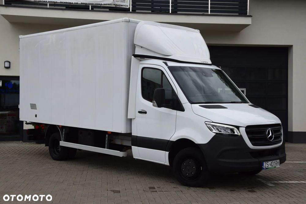 Mercedes-Benz Sprinter 519 CDI  Kontener Na bliźniaku , Automatyczna skrzynia 190 KM, Salon PL   Na gwarancji - 40
