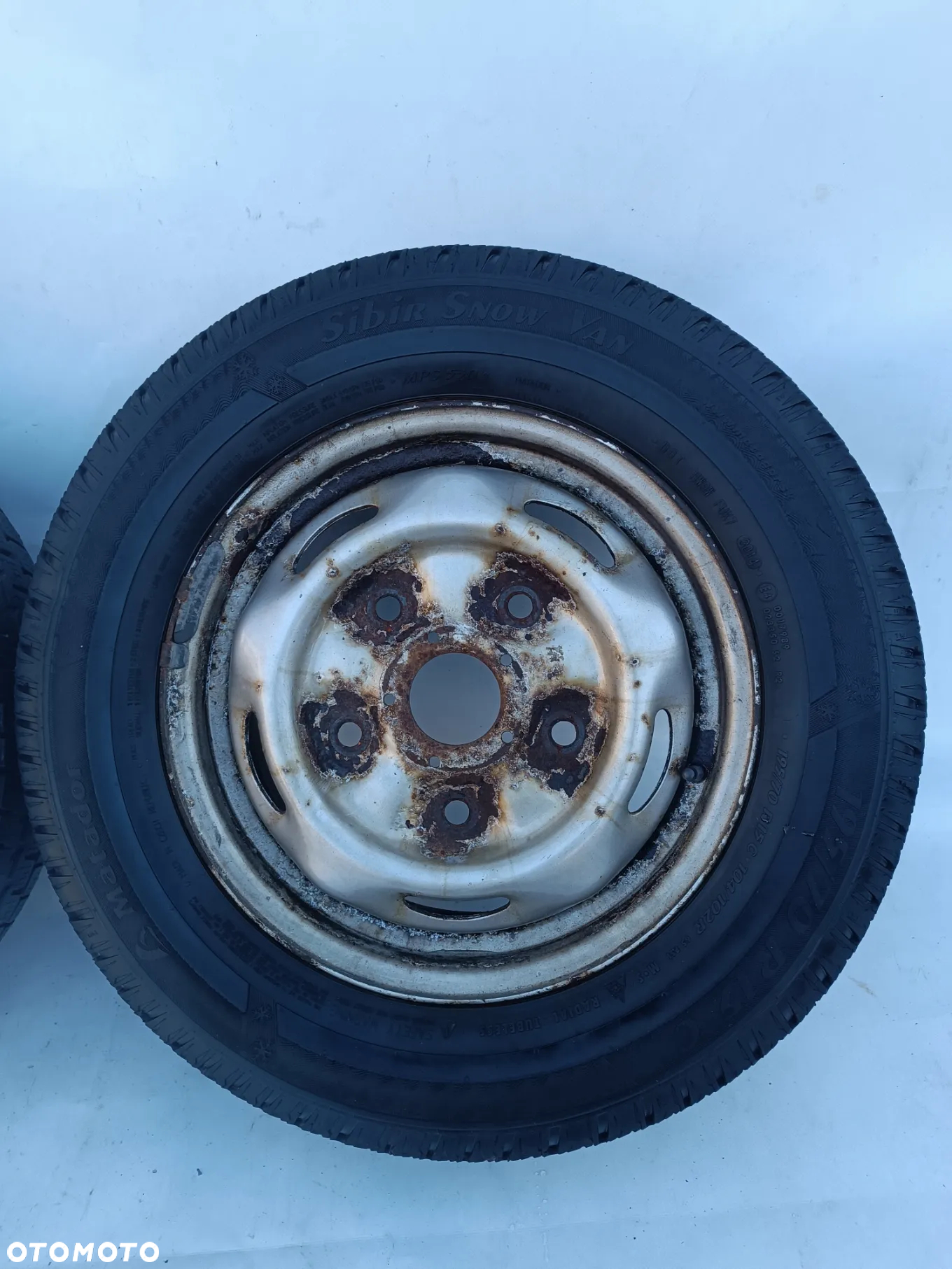 FELGI KOŁA OPONY 195/70/R15C TRANSIT 5x160  MK7 06-14 CUSTOM - 18