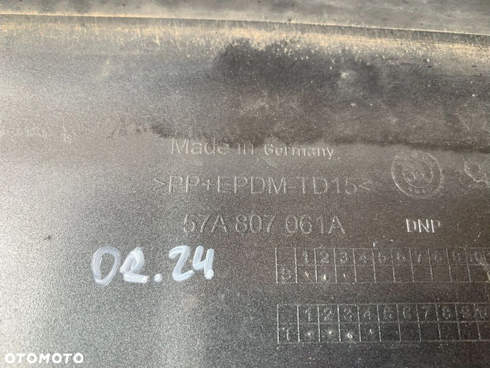 Skoda Karoq Sportline Spoiler zderzak przod przedni - 6