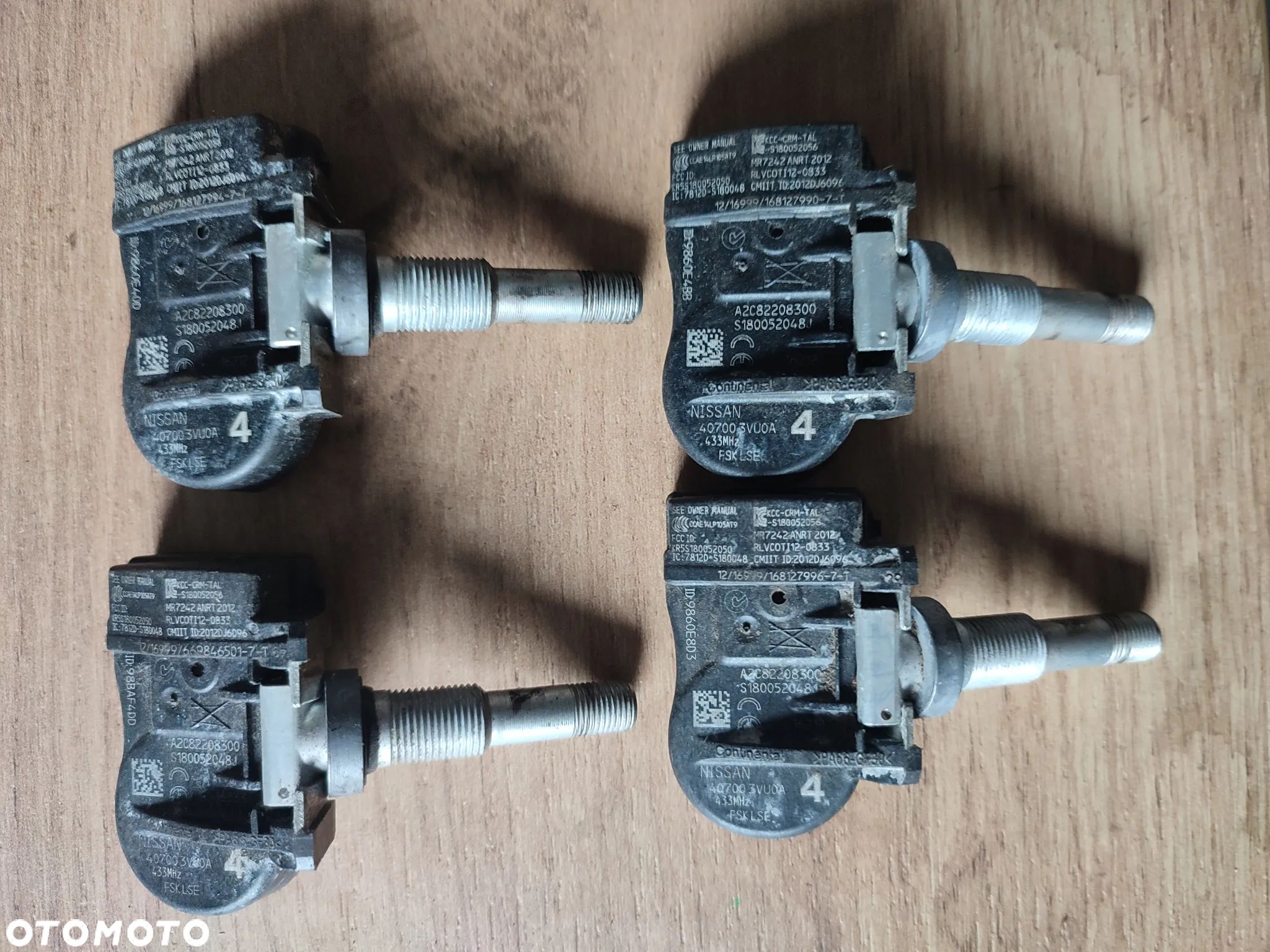 Czujnik ciśnienia opon TPMS Continental A2C82208300 / S180052048J Nissan Qashqai - 1