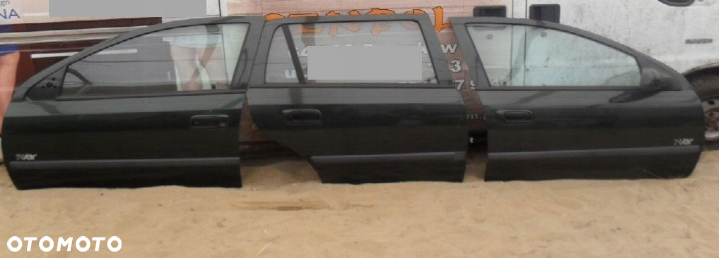 Drzwi tył tylne prawe Opel Astra G Kombi - 3