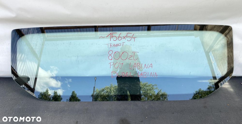 FORD TRANSIT 20- SZYBA TYLNA KABINY DUBEL/POJEDYNCZA KABINA bk31-v42014 - 1