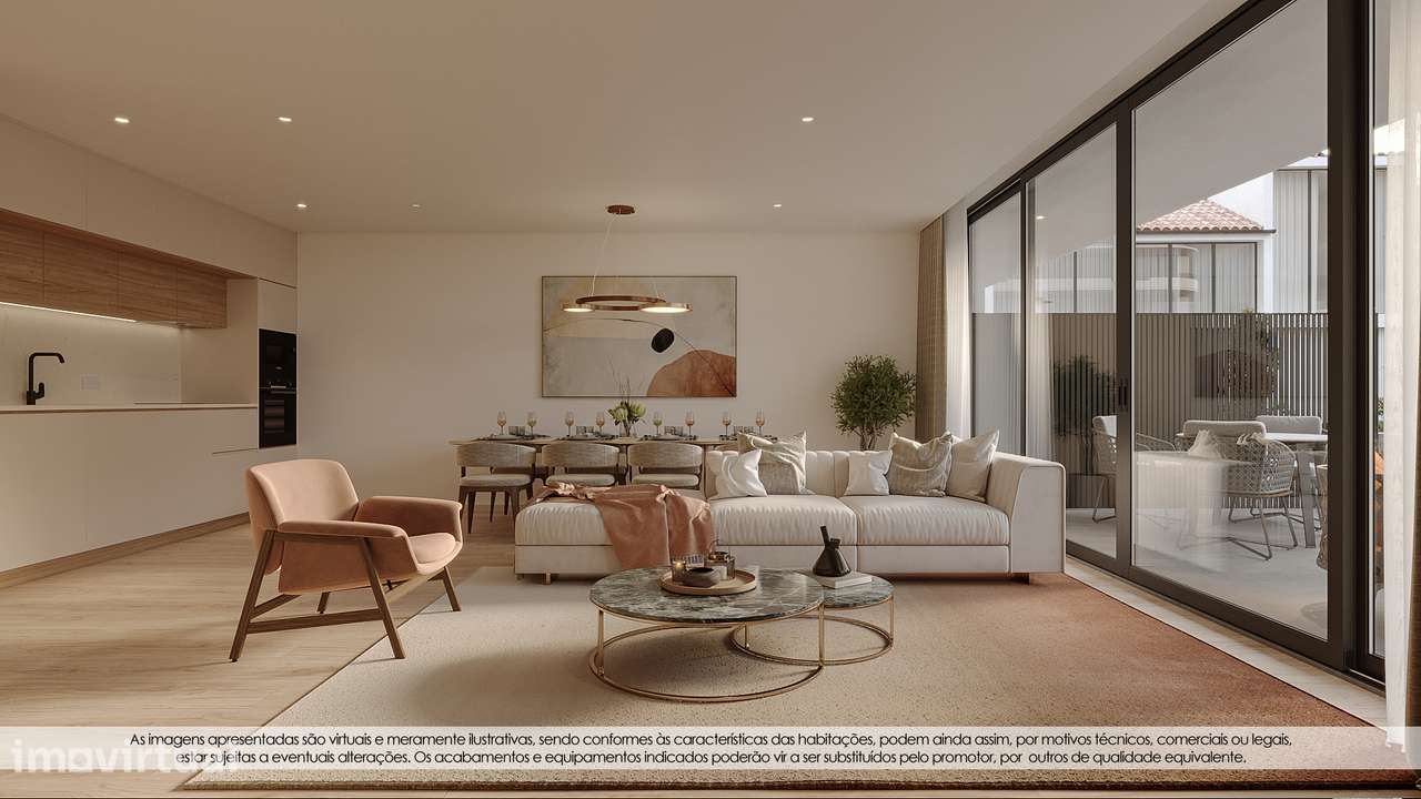 T4 Novo Último Piso c/ Varanda Centro Gaia (El Corte Inglês) - Grande imagem: 2/34