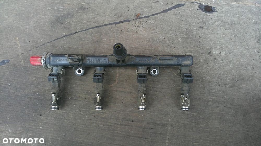 FIAT DOBLO II 1.4 16V LISTWA WTRYSKOWA 0280151245 - 1