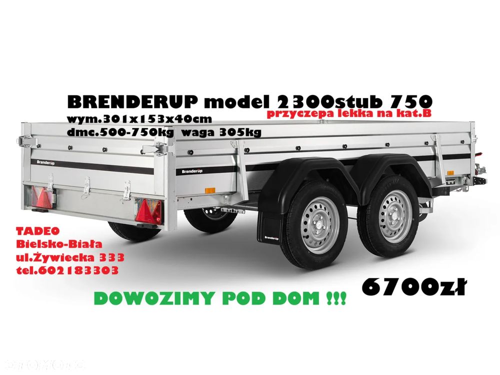 Brenderup 2300STUB750 2300 - 1