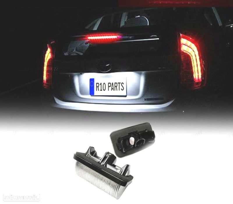 LUZES DE MATRICULA LED PARA TOYOTA PRIUS 15-18 - 1