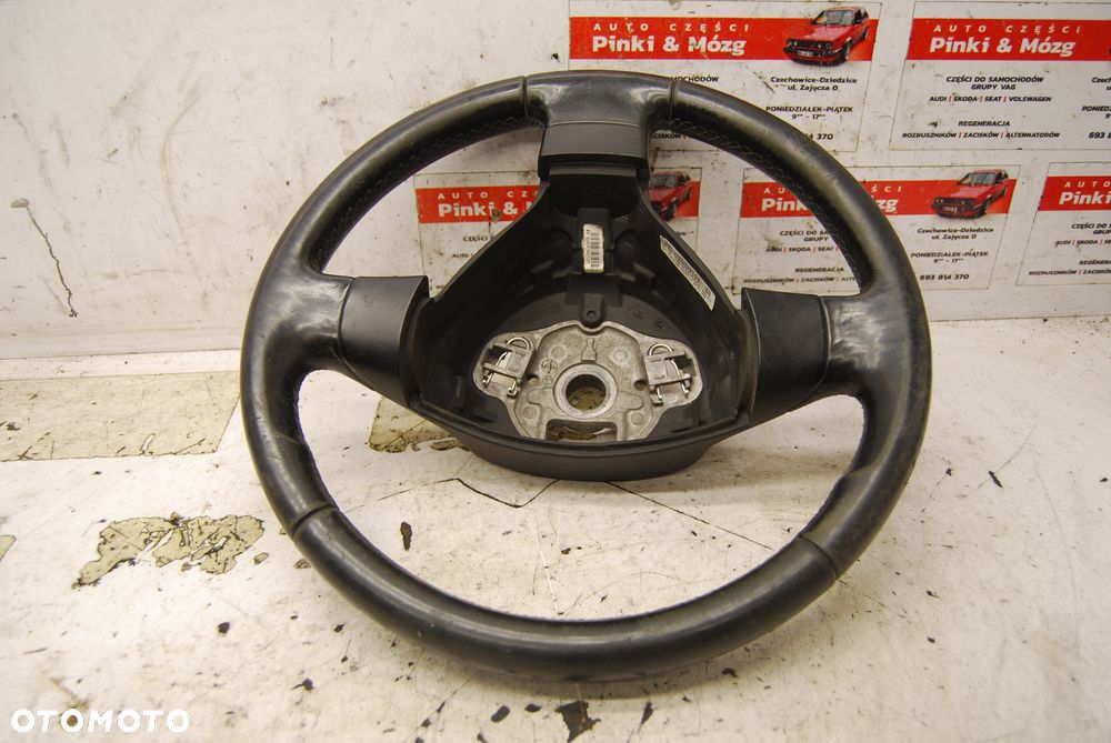 KIEROWNICA TRÓJRAMIENNA SKÓRZANA 6Q0419091AA VW POLO IV 9N LIFT TOURAN - 1
