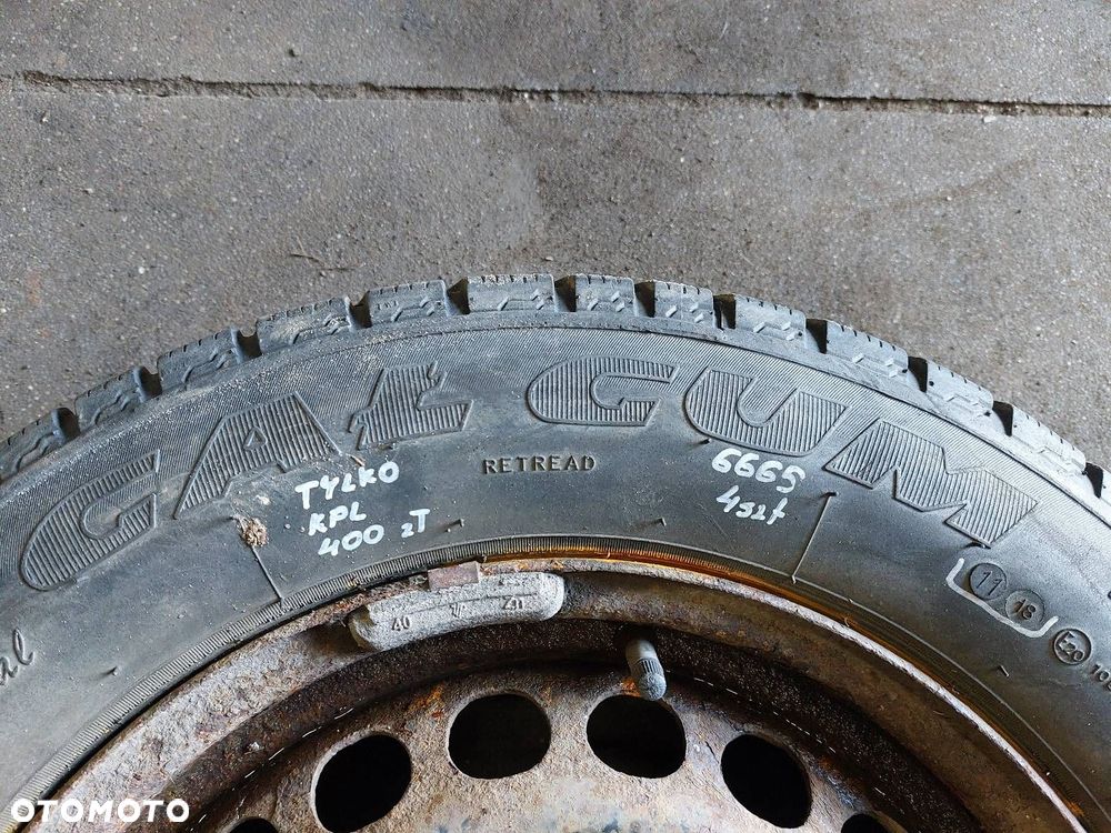 KOŁA KOMPLET FELGI OPONY ZIMOWE 5x112 6Jx15 ET45 FI57,1 195/65R15 VW - 2