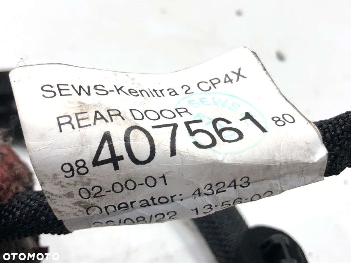 WIĄZKA DRZWI TYŁ LEWY - 86.00 PLN - CITROEN C4 III (BA_, BB_, BC_) 2020 - 2022 1.2 PureTech 130 - 3