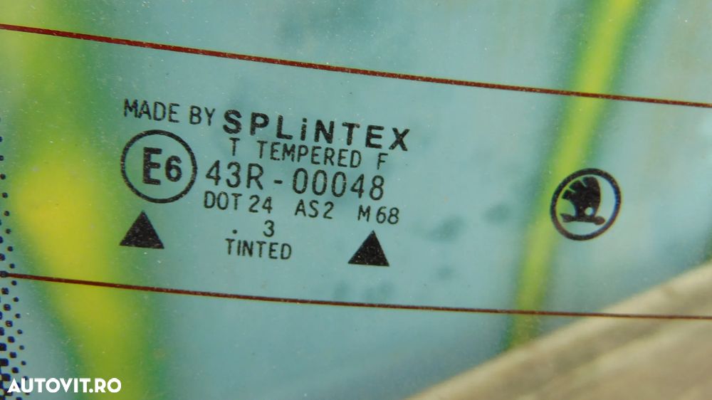Luneta Skoda Fabia Sedan/Berlina 6y3 an 1999-2007 cod 43R-00048 - 4