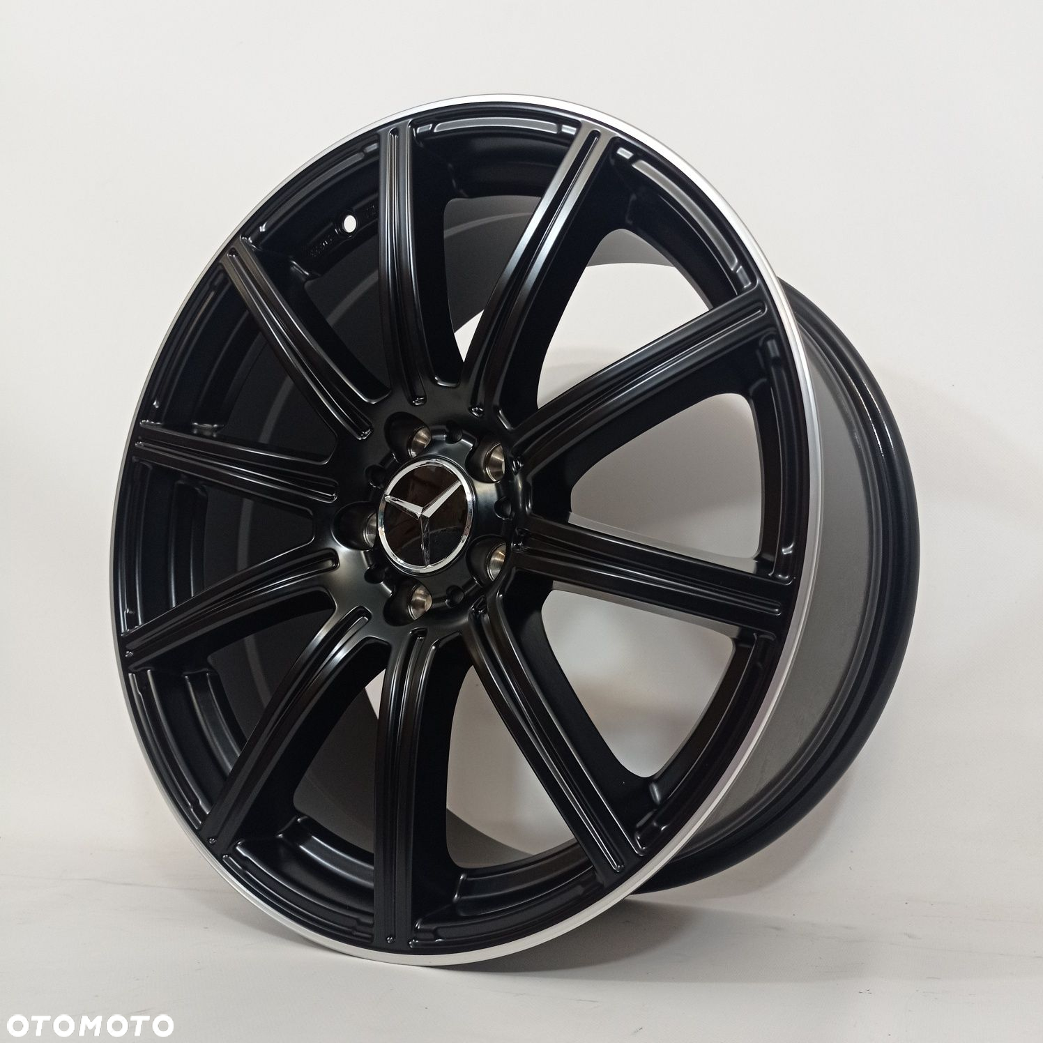 5x112 19" nowe mercedes klasa c e s cla a45 cla glk czarny satynowy - 4