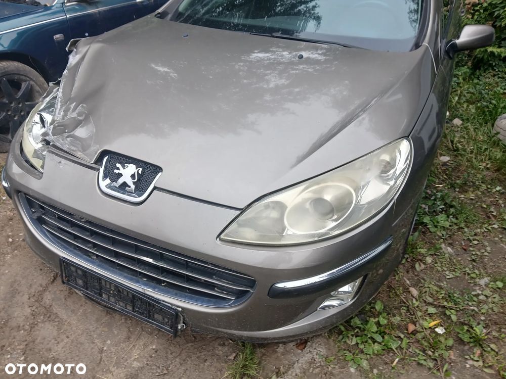 PEUGEOT 407 SW KDAC maska pokrywa silnika klapa bagażnika zderzak lampa reflektor pas przedni - 1