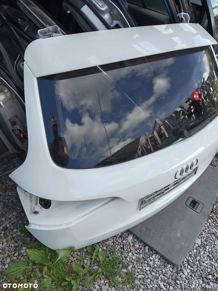 AUDI Q5 8R 2010R S-LINE LY9C BIAŁA KLAPA BAGAŻNIKA KOMPLETNA - 3
