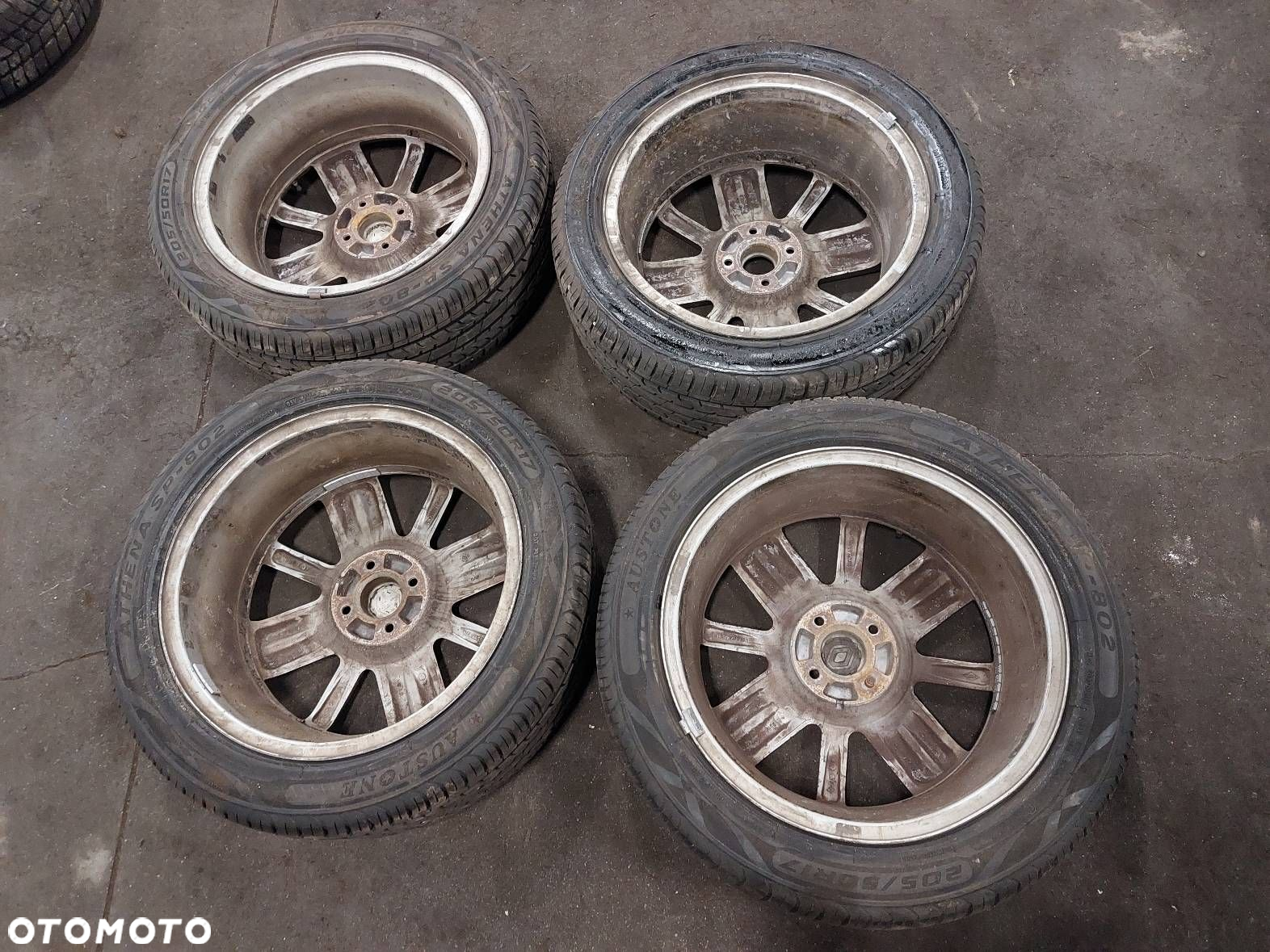 FELGI ALUMINIOWE 4 SZT 4X100 6,5Jx17 ET49 FI60,1 RENAULT SCENIC II - 6