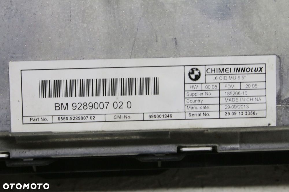 ekran nawigacji BMW F10 F11 LIFT - 3