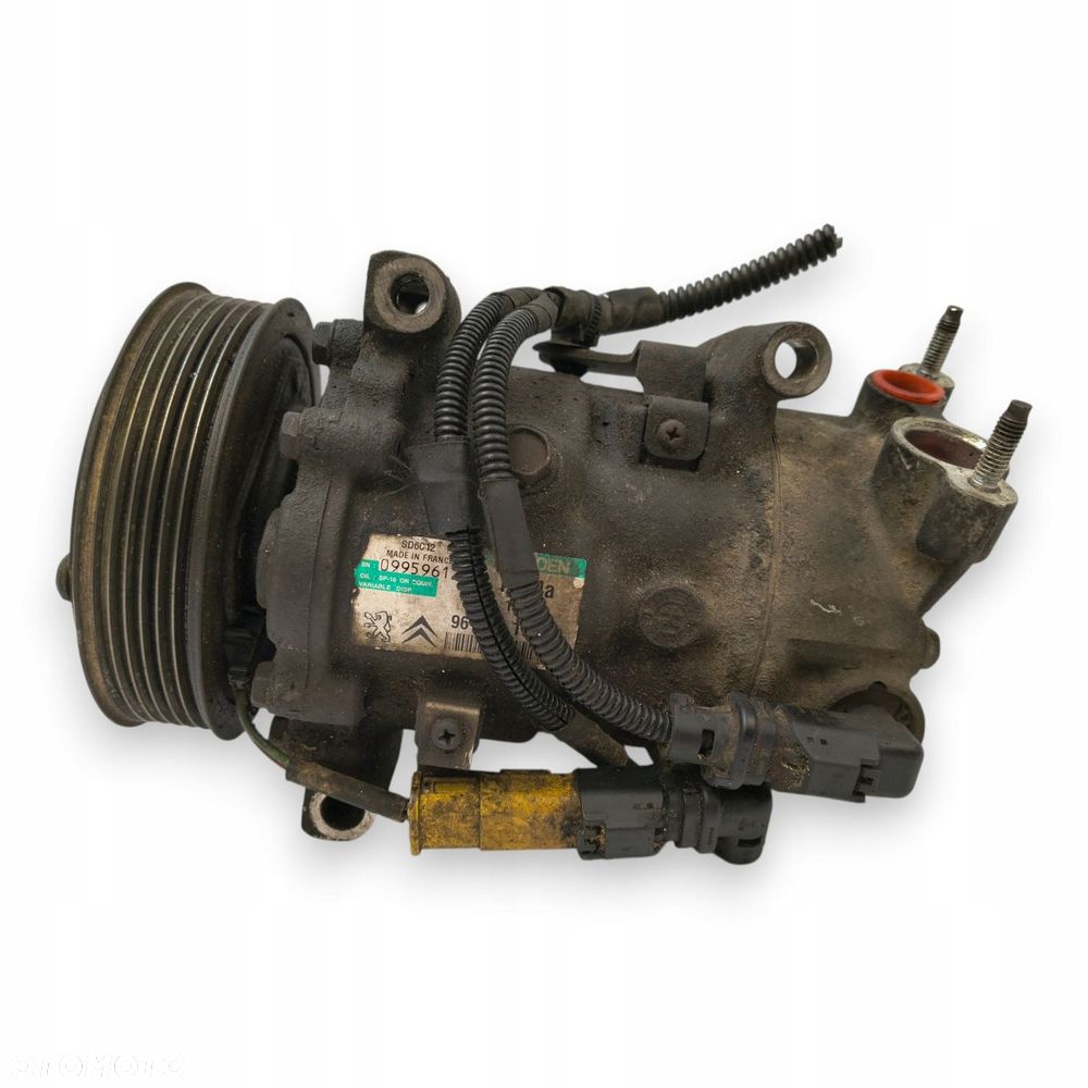 SPRĘŻARKA KLIMATIZACJI Peugeot Partner 308 1.6 HDi 9671216280 SANDEN 1364F - 4