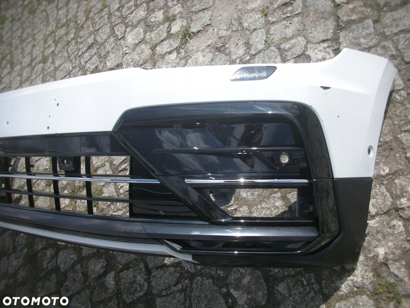 TIGUAN R-LINE PRZEDNI ZDERZAK 2015- 5NA SPOILER KRATKI PRZÓD 6 X PDC - 3