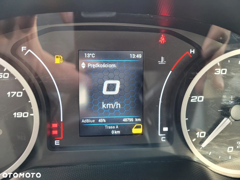 Iveco 35C14 / skrzyniowy z siatką / 48.000km / jak NOWY / - 34