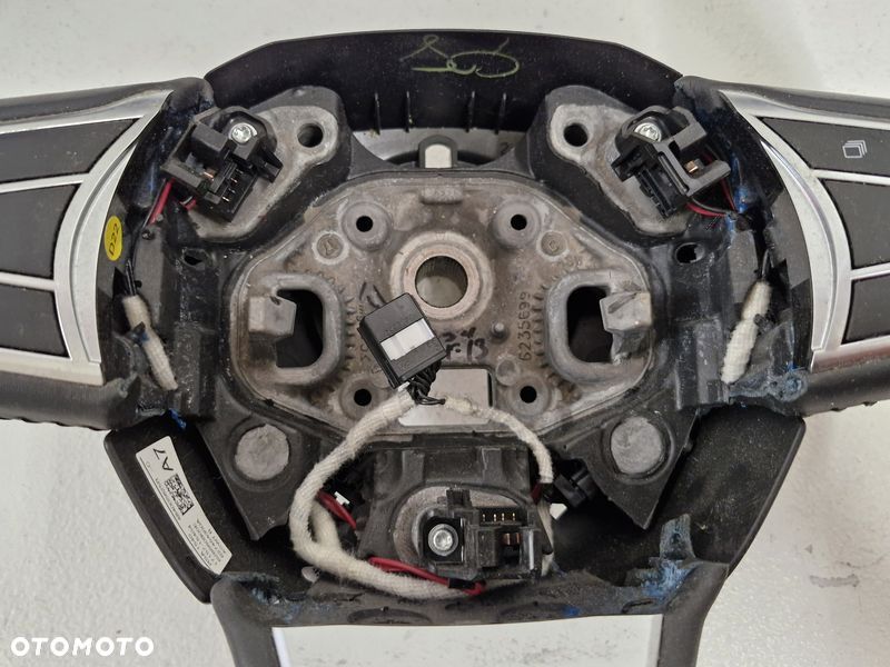 RENAULT KADJAR MEGANE SCENIC 4 IV KIEROWNICA SKÓRA MULTIFUNKCJA 484005825R - 5