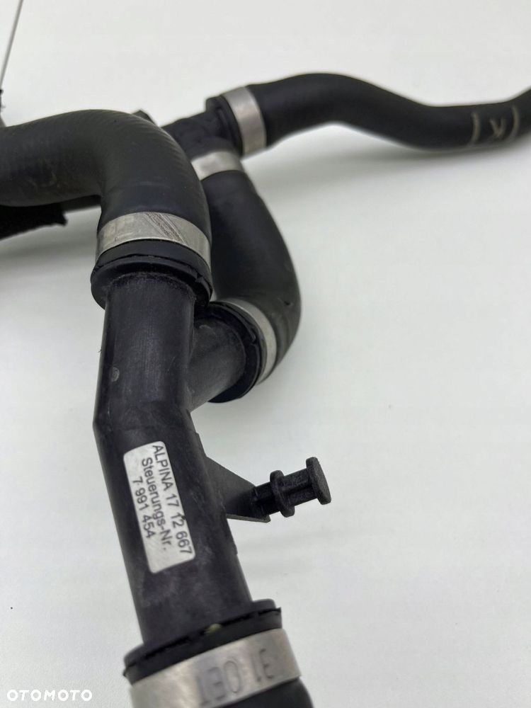 BMW 5 G30 ALPINA D5 S B57 RURA PRZEWÓD WODY CHŁODNICY 7991455 7991454 - 5