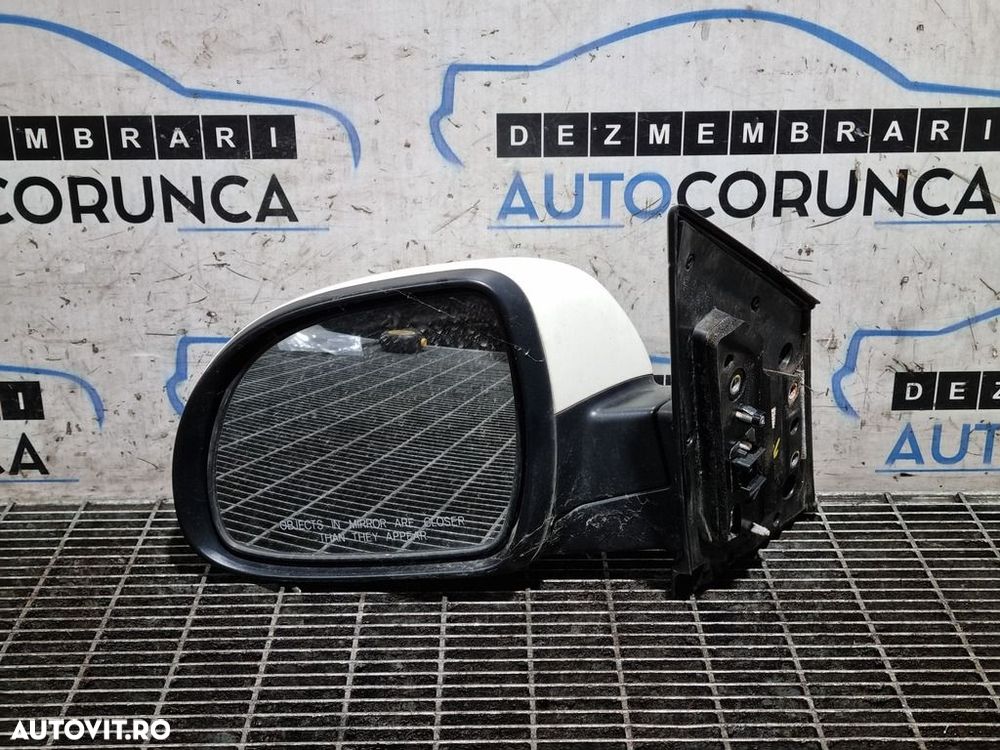 Oglinda stanga SsangYong Korando III Facelift 2013 2013 - 2017 4 Usi ALB (1284) Fara ... - 2