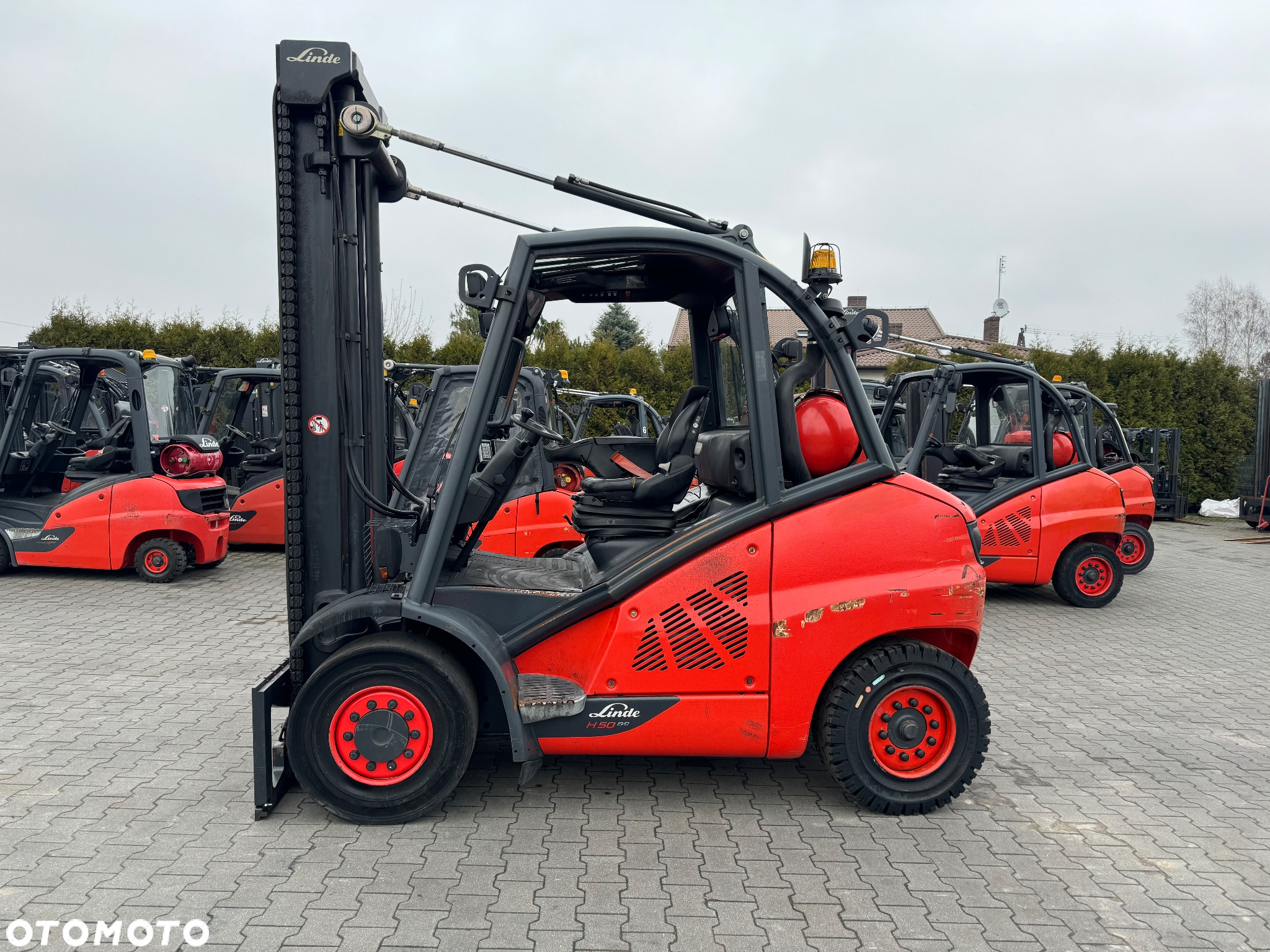 Linde Linde H50 Evo 2014  półkabina h45 h40 - 4